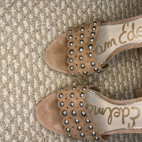 Sam Edelman Tan/Nude Heels - Picture 6 of 7